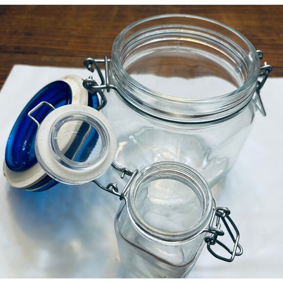 Bormioli Rocco Fido Food Storage - Made in Italy & Quality Airtight Glass Jars - Picture 3 of 7